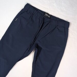 Coalatree Trailhead Adventure Pants Mens Large Slim Navy Blue Ripstop Hiking